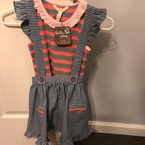 Little girls Matilda Jane two piece outfit